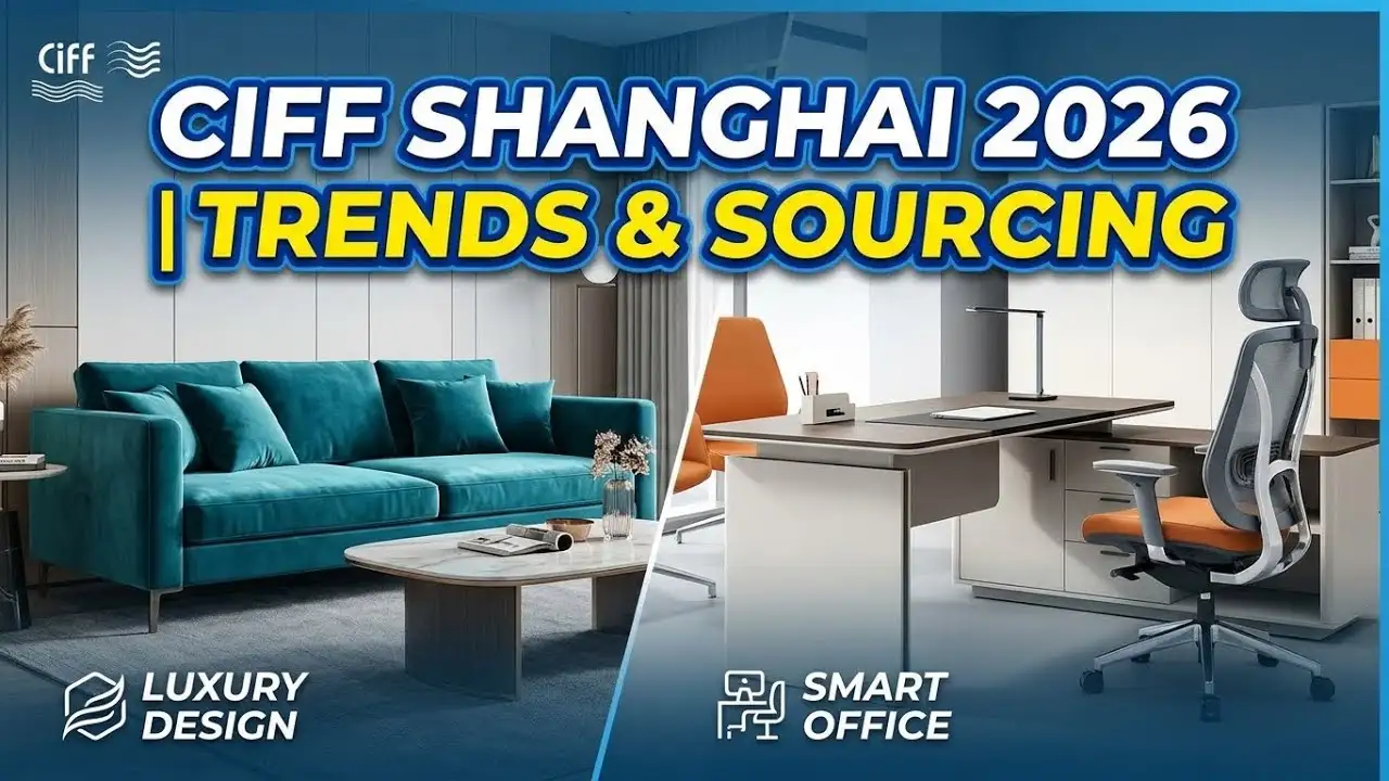 CIFF Shanghai 2026: A Huge Expo for Furniture