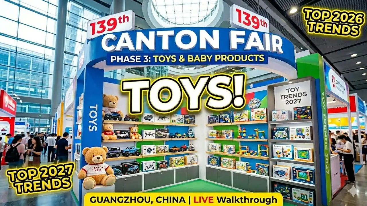 Toys on the 3rd Phase of the 139th Canton Fair