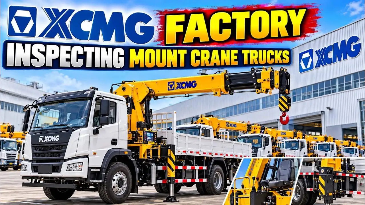 XCMG Factory: Inspection for Mount Crane Trucks