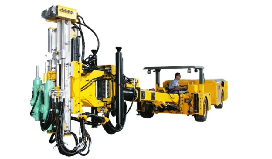 Low-Seam Roof Bolting Rig, 41 mm