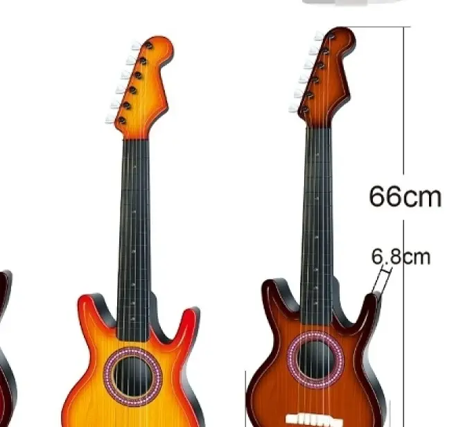 Rock guitar, 66 cm, three colours