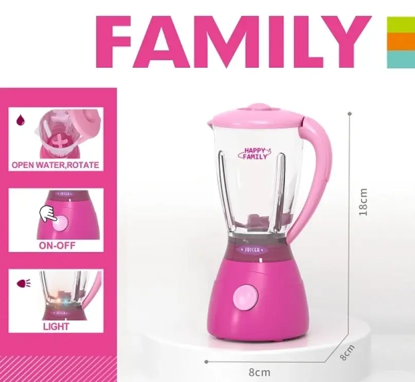 Toy blender with light and sound
