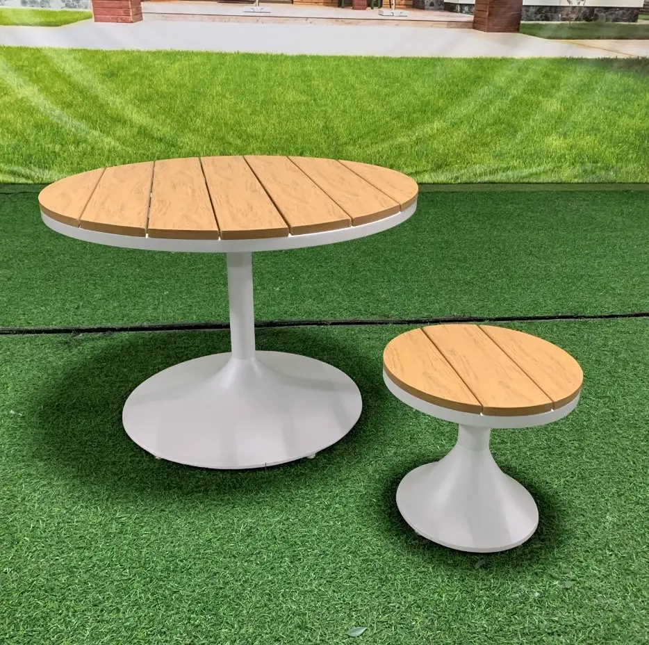 Children's Round Garden Table with Stools