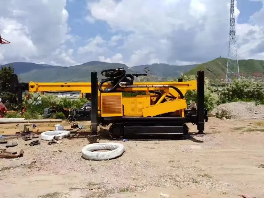 Heavy-Duty DTH Water Well Drilling Rig, 800 m