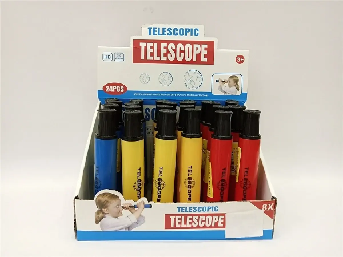 Pocket telescope, display of 24