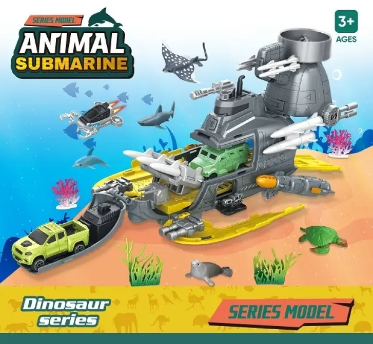 Transforming submarine