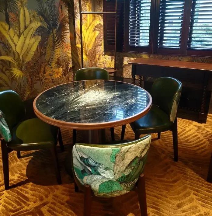Hotel Dining Table and Chair, Luxury