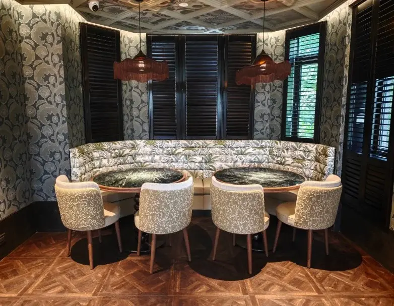 Long Dining Table, Solid Wood