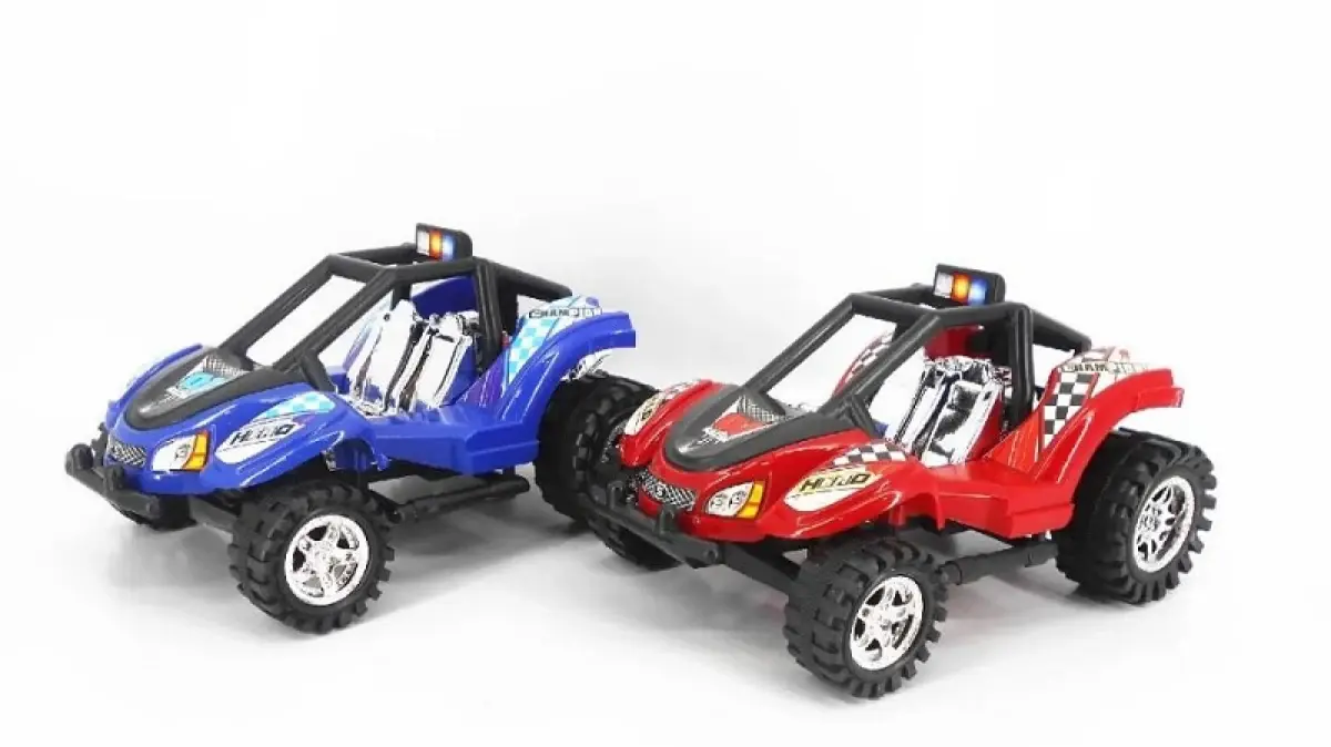 Chrome trim inertial buggies