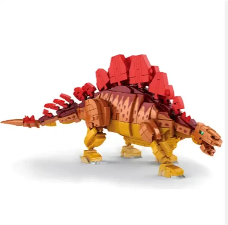 Stegosaurus bricks model, 36 cm