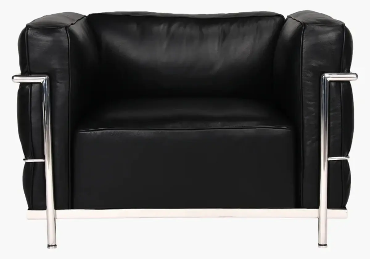 Tubular Frame Single-Seat Sofa