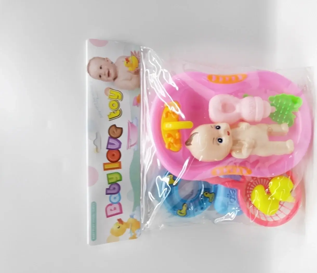 Coffret de bain avec poupon