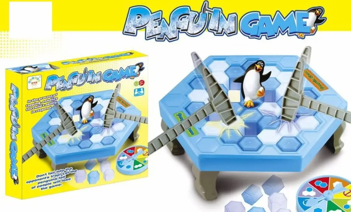 Penguin ice breaking game