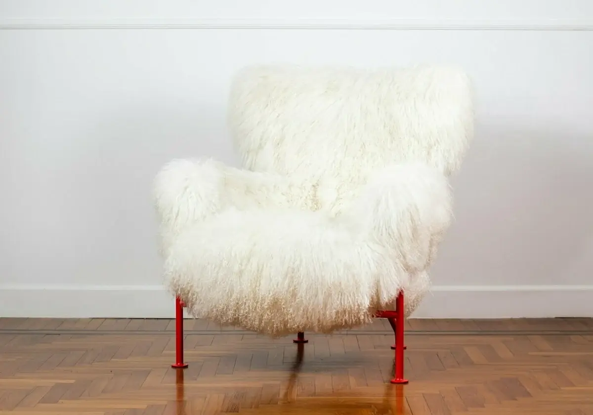 Three-Volume Armchair, Tubular Frame