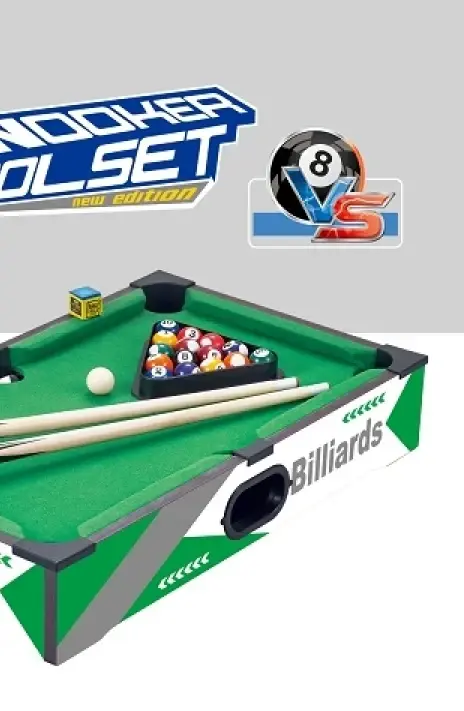 Wooden snooker table, table top