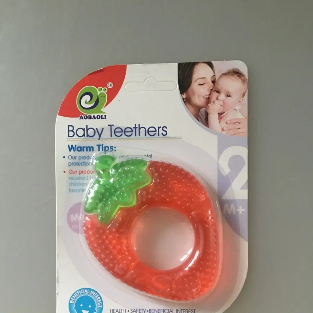 Anneau de dentition à eau, fraise
