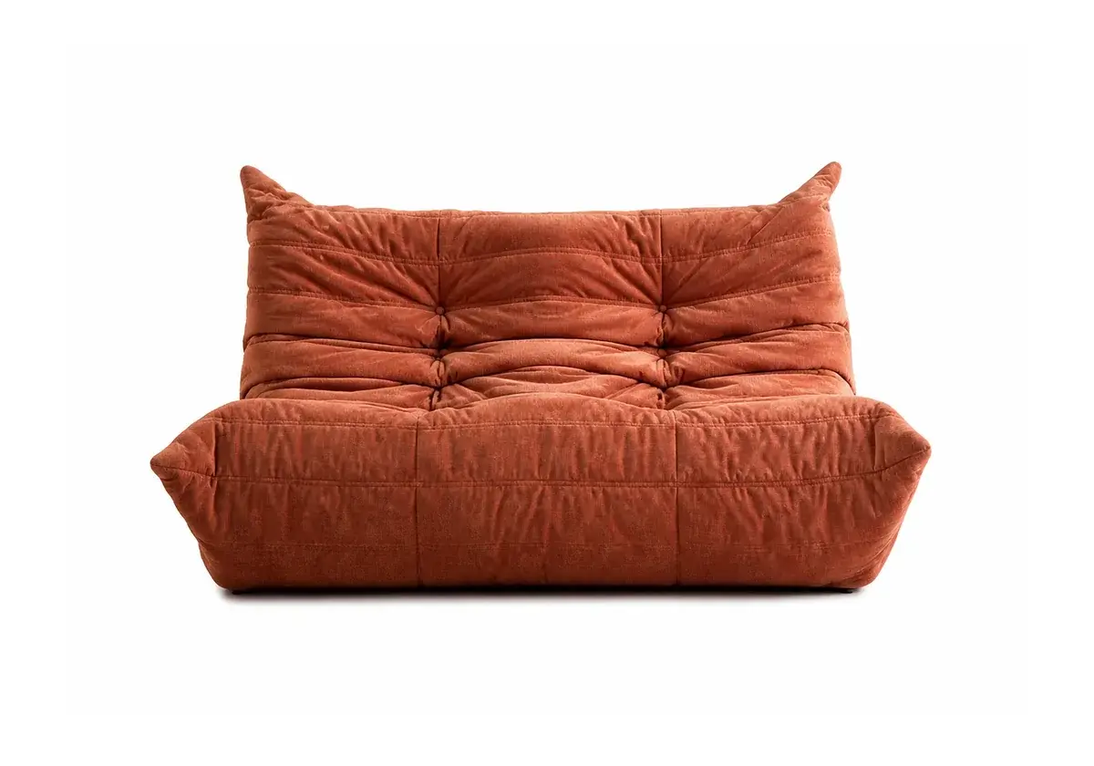 Frameless Quilted Two-Seat Sofa